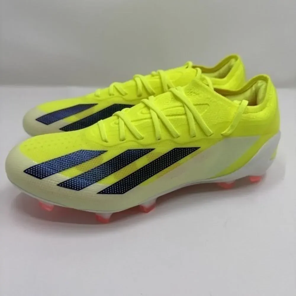 Adidas X Crazyfast Elite FG Soccer Cleats Mens Size 5 Solar Yellow IE2376 NEW
